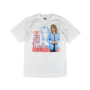 Vintage Trisha Yearwood In Concert Tour T-Shirt Adult L USA Made Faded Autograph